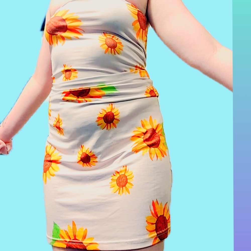 Sunflower dress 🙂